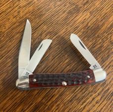CASE U.S.A. RED BONE STOCKMAN