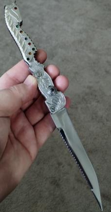 RPK Russian Soviet Era Prison Knife Auto Switchblade 
