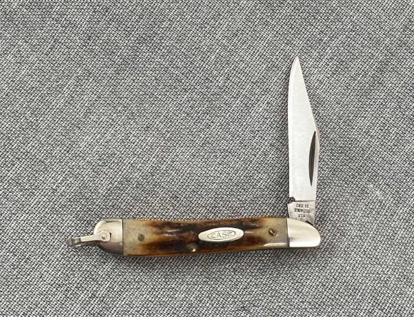 WR Case & Sons – 2 dot 1978 – Peanut w/ Bail 5120R SSP – Burnt Stag