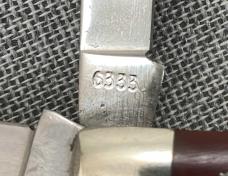 WR Case & Sons – 5 dot 1975 – 3 Blade Baby Stockman 6333 – Jigged Delrin