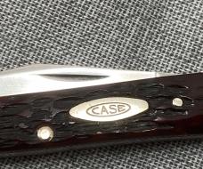 WR Case & Sons – 9 dot 1971 – 2 blade Baby Copperhead 62109X – Jigged Bone
