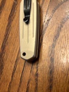 Gerber Covert Automatic Knife Mini Tan Handle S30V USA