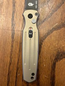 Gerber Covert Automatic Knife Mini Tan Handle S30V USA