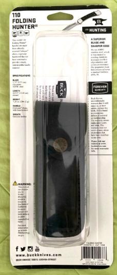 Buck 110 Folding Hunter NIP