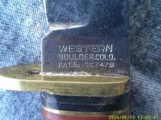 Western Boulder Colo Patent Leather handle 