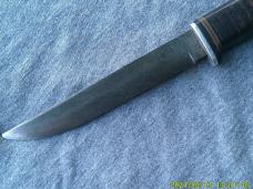 Kinfolks USA Bird & Trout knife #332S Leather Handle