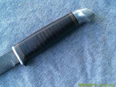 Kinfolks USA Bird & Trout knife #332S Leather Handle