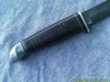 Kinfolks USA Bird & Trout knife #332S Leather Handle