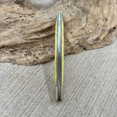 Vintage Queen Large Single Blade Folding Hunter Winter bottom Bone Handles (41)