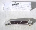 NEW A.G.A. CAMPOLIN 9" MALTESE GENUINE STAG MODIFIED BAYONET BLADE NICKEL SILVER BOLSTERS