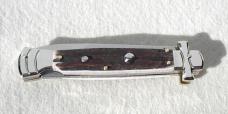NEW A.G.A. CAMPOLIN 9" MALTESE GENUINE STAG MODIFIED BAYONET BLADE NICKEL SILVER BOLSTERS
