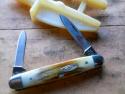 Case 5279 SSP Stag Red Scroll Pen Knife 1978