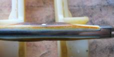 Case 5279 SSP Stag Red Scroll Pen Knife 1978