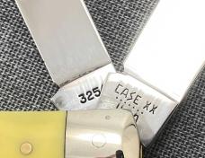 WR Case & Sons – 7 dot 1983 – 2 Blade Trapper pattern 3254 – Yellow Composition handles