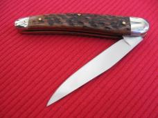 Vintage Italian Pick Bone Pocket Knife ITALY - New Old Stock !
