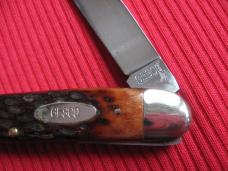 Vintage Italian Pickbone Knife GESCO Two Blade "K5 ITALY" Pick Bone - Old Stock!