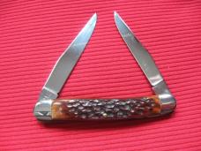 Vintage Italian Pickbone Knife GESCO Two Blade "K5 ITALY" Pick Bone - Old Stock!