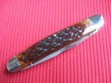 Vintage Italian Pickbone Knife GESCO Two Blade "K5 ITALY" Pick Bone - Old Stock!