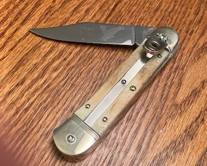 HUBERTES CUSTOM MADE STAG LEVER LOCK HUBERTES CUSTOM MADE STAG LEVER LOCK
