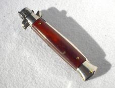 NEW LATEST FRANK BELTRAME 9" STILETTO RED HEART WOOD DAGGER BLADE MANIAGO ITALY 