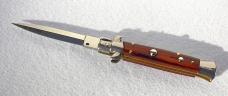 NEW LATEST FRANK BELTRAME 9" STILETTO RED HEART WOOD DAGGER BLADE MANIAGO ITALY 
