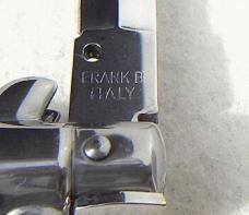 NEW LATEST FRANK BELTRAME 9" STILETTO RED HEART WOOD DAGGER BLADE MANIAGO ITALY 