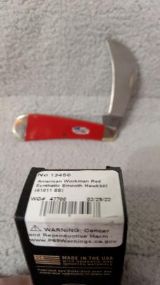 Case XX Red Hawkbill 
