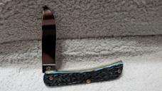 Case XX Sod Buster Jr Pocket Worn Mediterranean Blue
