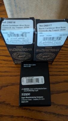 Case XX SMKW SFO Sea Dragon Christmas Trapper & Zippo SET
