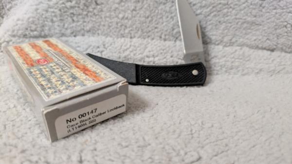 Case XX Black Caliber Lockback