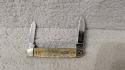 Case XX Centennial Senators Pen Knife Gold Stone (NO Box)
