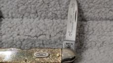 Case XX Centennial Senators Pen Knife Gold Stone (NO Box)