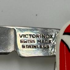 Victorinox Classic Swiss Army Knife Red Edelweiss Flowers Excellent (189)