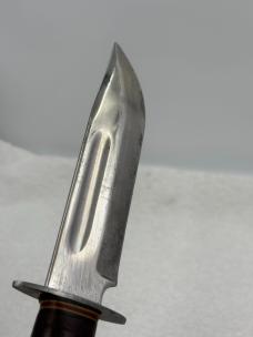 PAL RH36 Vintage Fighting / Hunting Fixed Blade Full Tang Sheath Knife Made USA