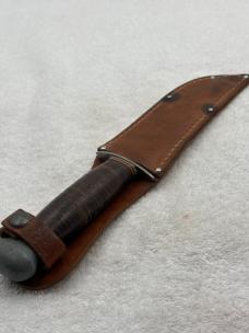 PAL RH36 Vintage Fighting / Hunting Fixed Blade Full Tang Sheath Knife Made USA