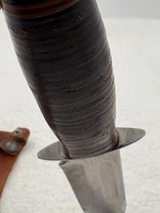 PAL RH36 Vintage Fighting / Hunting Fixed Blade Full Tang Sheath Knife Made USA
