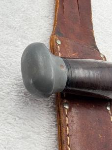 PAL RH36 Vintage Fighting / Hunting Fixed Blade Sheath Knife Made In USA 