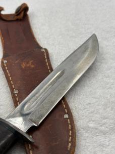 PAL RH36 Vintage Fighting / Hunting Fixed Blade Sheath Knife Made In USA 