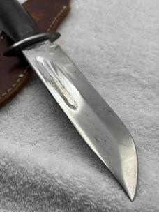 PAL RH36 Vintage Fighting / Hunting Fixed Blade Sheath Knife Made In USA 