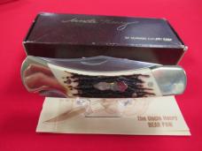 Schrade Uncle Henry Staglon Handle Folding Hunter Model LB-8