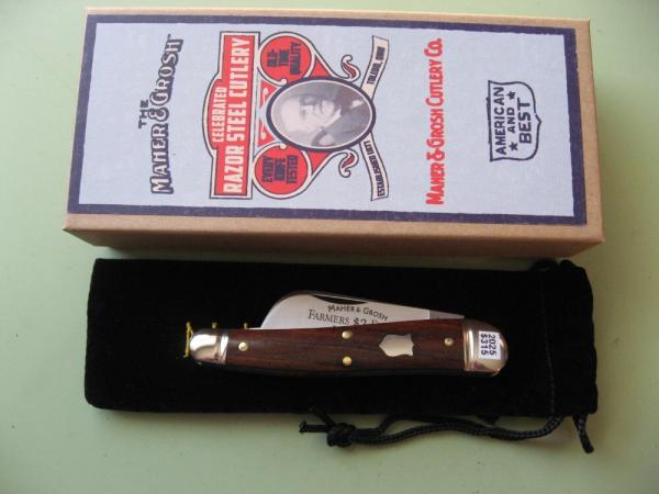 MAHER & GROSH FARMERS $2 FRIEND COCOBOLO #1
