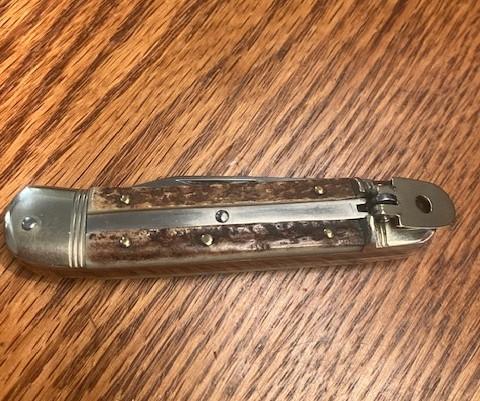 WINGEN LEVER LOCK STAG HANDLE WINGEN LEVER LOCK STAG HANDLE