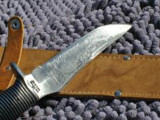 Western Black Beauty F39 Stamped On Guard Used 9 1/2" Tang Stamped Western Boulder Colo USA 