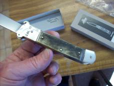 Hubertus Knife Shellpuller Patronenzieher Solingen Germany Big Horn Edition Size 11 UNUSED NIB.