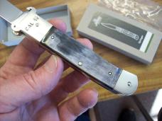 Hubertus Knife Shellpuller Patronenzieher Solingen Germany Brazilian Horn Large Size 11 UNUSED NIB.
