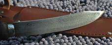 Frosts Mora Made In Sweden Laminated Steel 11 1/2" Used Full Tang No Flex Pitted But No Sign Of Use