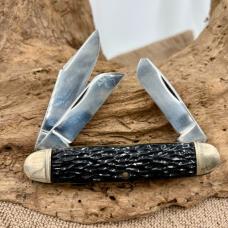 Vintage 70 Pattern Camillus 3 Blade Cattleman 1946-50 Short Line Knife (184)