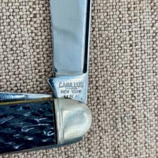 Vintage 70 Pattern Camillus 3 Blade Cattleman 1946-50 Short Line Knife (184)
