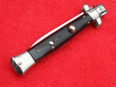  8-1/4" Vintage Italian Stiletto Brazilian horn handles Rostfrei stamp