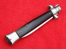  8-1/4" Vintage Italian Stiletto Brazilian horn handles Rostfrei stamp